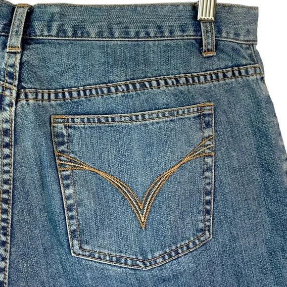 Venezia Denim Straight Leg High Waist Light Washed Mom Blue Jeans Plus Size 18 - Picture 10 of 15